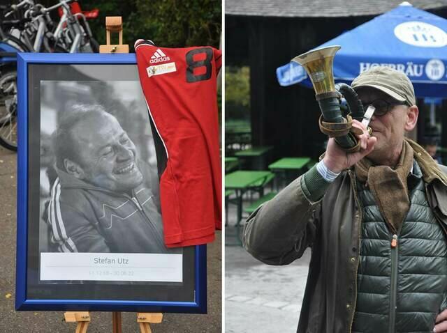 Gedenken an Stefan Utz und unser legendärer Streckenposten mit dem Jagdhorn